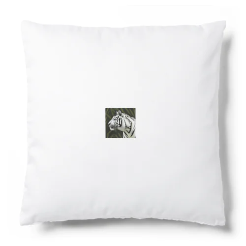 白いトラ Cushion