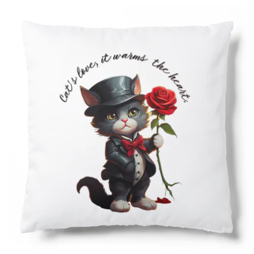 黒猫(ソックス) Cushion