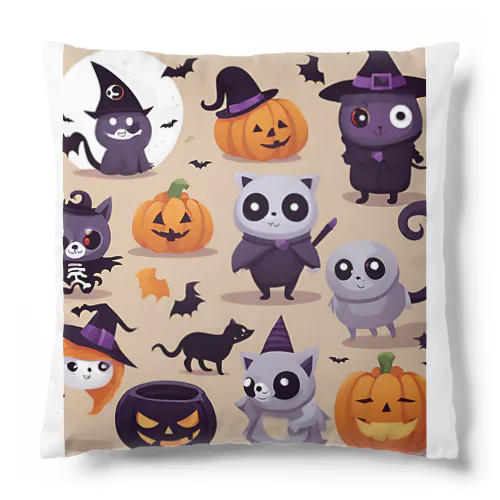 たくさんのかわいいハローウィーンキャラクター④ Cushion