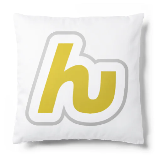 んぱんぱ　「ん」クッション (片面一文字 ) Cushion