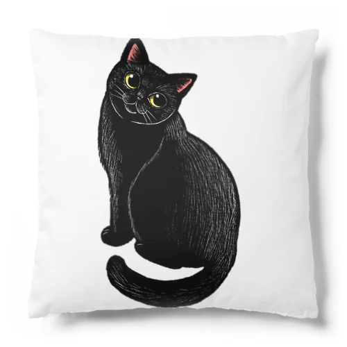 黒猫ちゃん Cushion