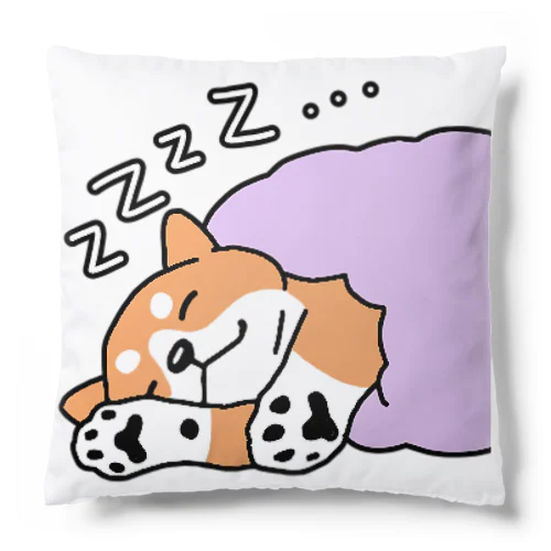 Sleeping Shiba Inu Cushion