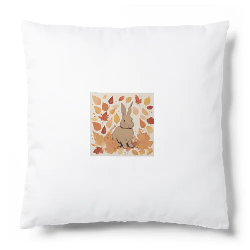 紅葉とうさぎ🐰 Cushion