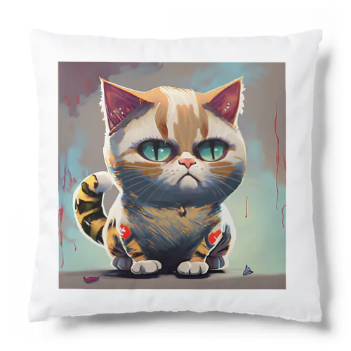 猫のタイガーくん Cushion