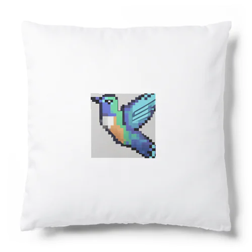 ハチドリピクセルアート Cushion