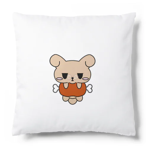 ムスっとわんちゃん　メガネバージョン Cushion