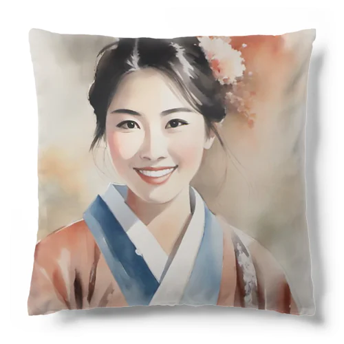 日本人女性 ヴィンテージ Cushion