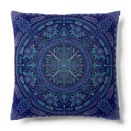 POLA ALAM / BIRU Cushion