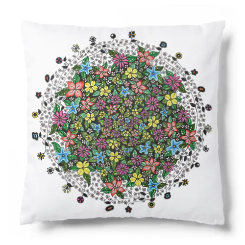 黄金比flowerガーデン Cushion