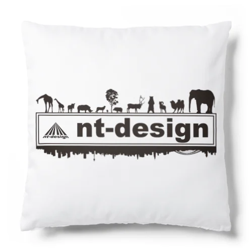 『nt-design』ロゴ Cushion