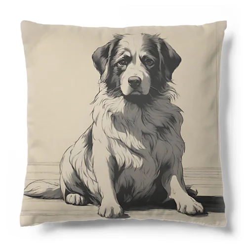 帰りを待つ愛犬 Cushion