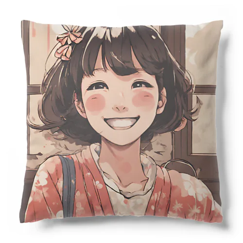 笑顔の彼女 Cushion