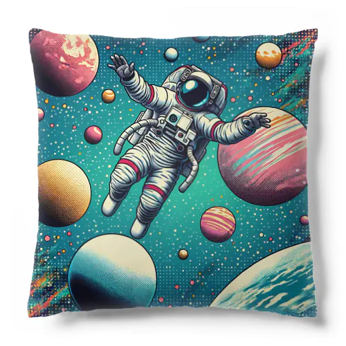 惑星間の航路：宇宙の冒険 Cushion