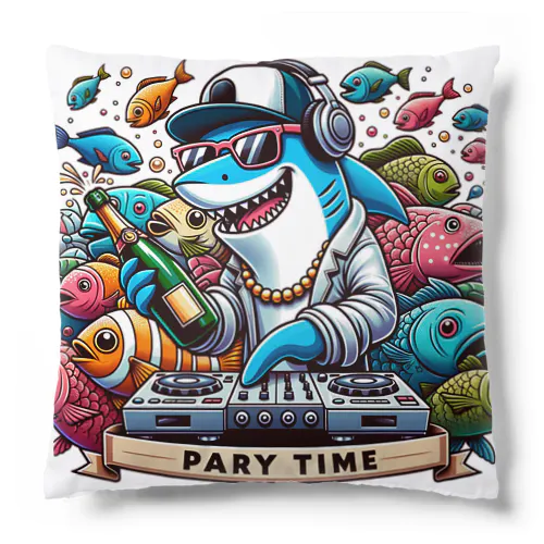 DJシャーク(PARY TIME) Cushion