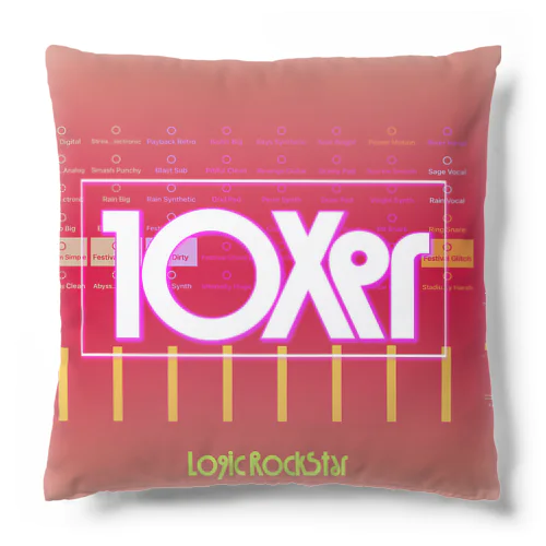 10Xer RED Cushion