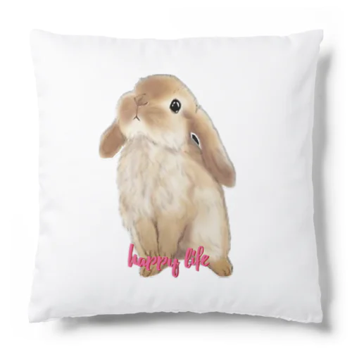 うさぎのハッピーさん Cushion