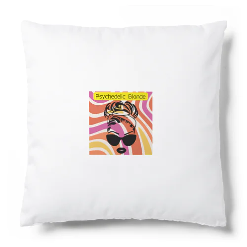 Psychedelic Blonde Cushion