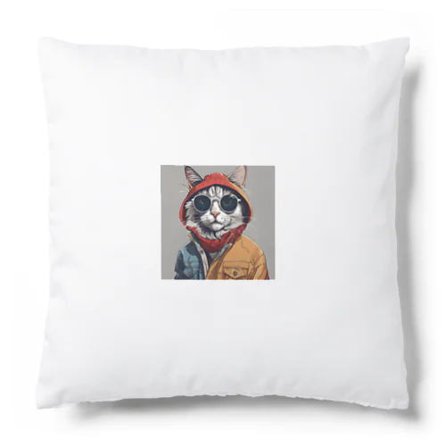 職人キャット Cushion