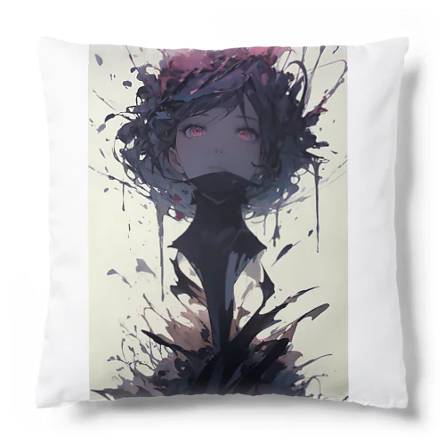 闇に落ちた美女 Cushion