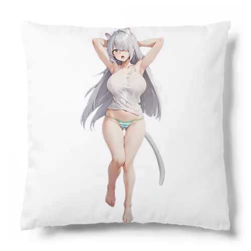 ネコミミ少女のおはようございます！ Cushion