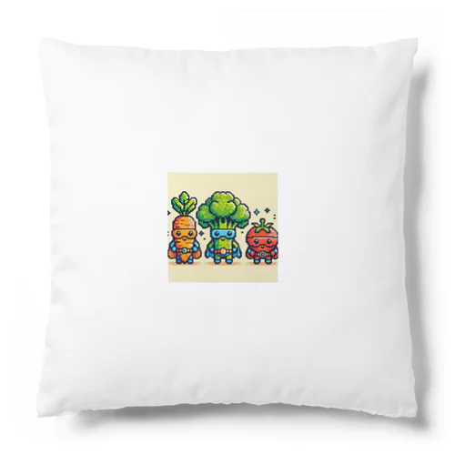 ドットヒーローになる野菜達A Cushion