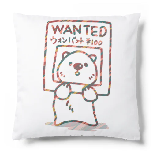 ウォンテッド・ウォンバット(カラフル) Cushion