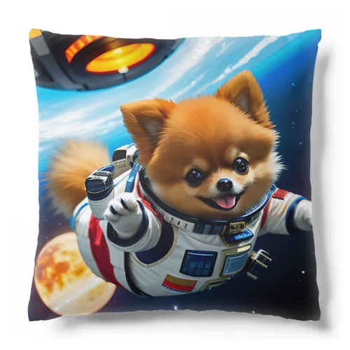 宇宙遊泳ポメちゃん Cushion