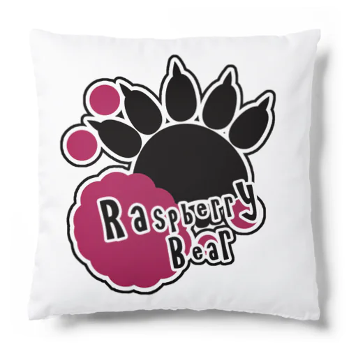 Raspberry Bear OFFICIAL GOODS クッション