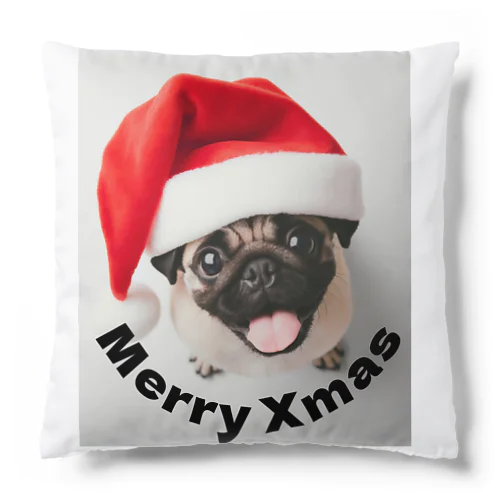 Xmas Pug クッション