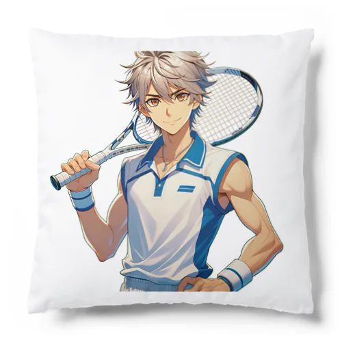 テニスプレイヤーTakashiくん Cushion