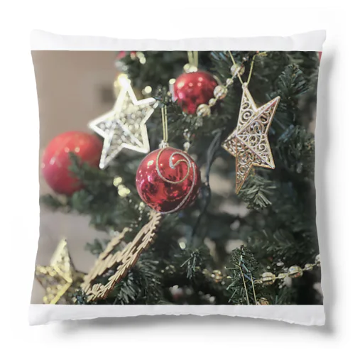 クリスマスツリーの飾り Cushion