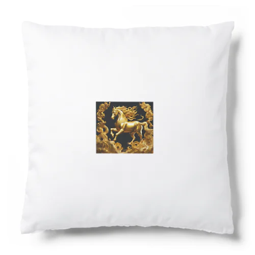 GOLD HORSE  Cushion