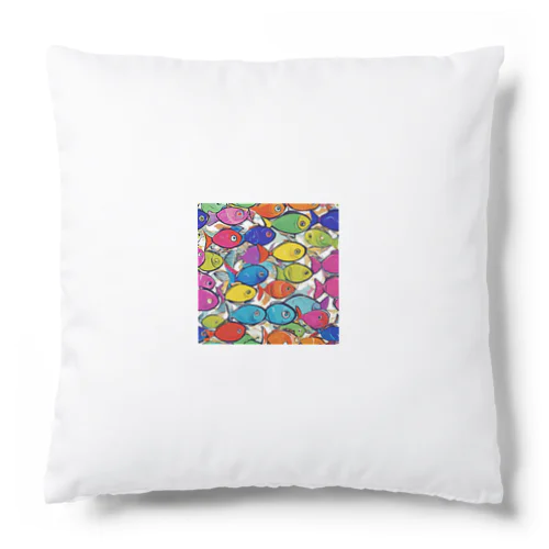 colorful "sakana" Cushion