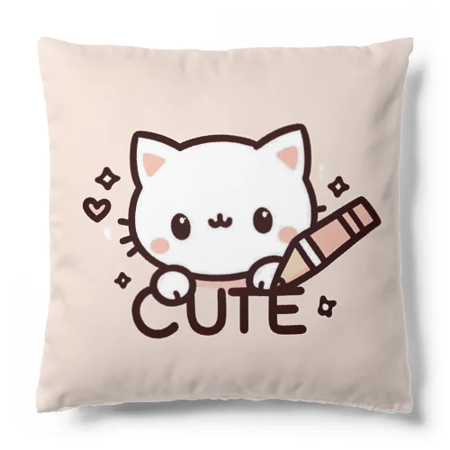 Cut 猫 Cushion