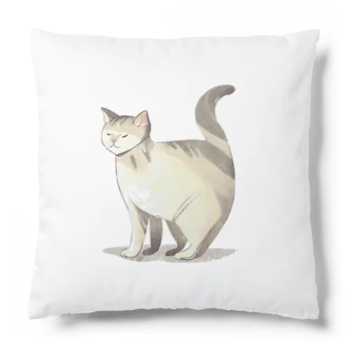 振り向き猫さん Cushion