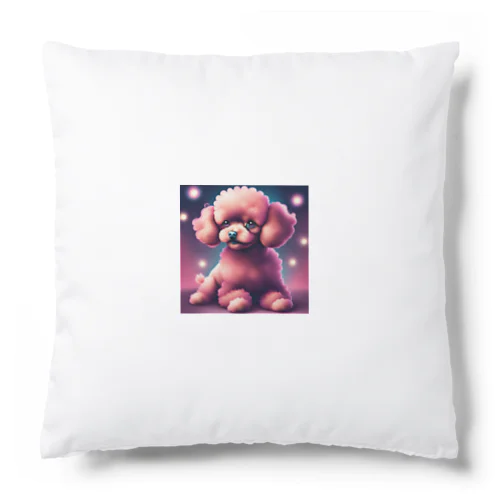 ピンクの可愛いトイプードル♥️ Cushion