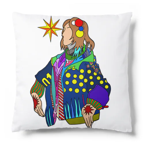 STAR-HANDS GIRL Cushion