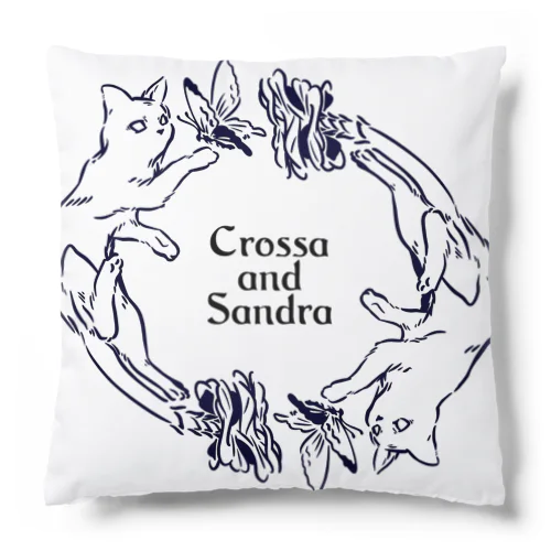 crossandra 戯れ❋lumière Cushion