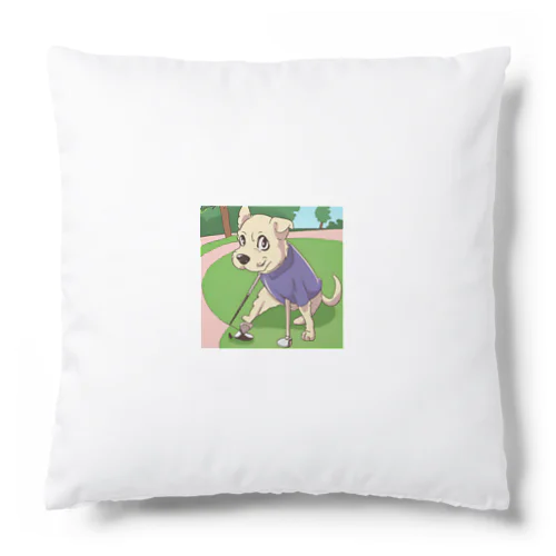 プロゴルファー犬 Cushion