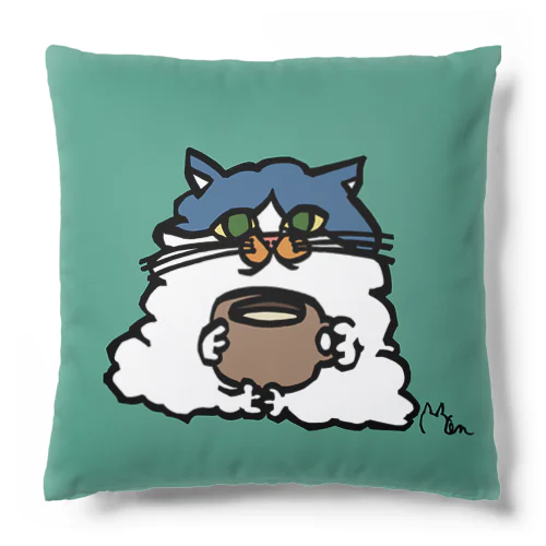 まったりタイムねこ Cushion