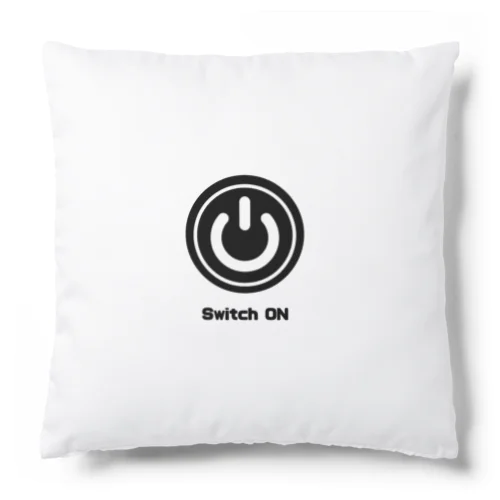 Switch ON Tシャツ Cushion