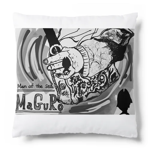 maguro Man of the sea Cushion