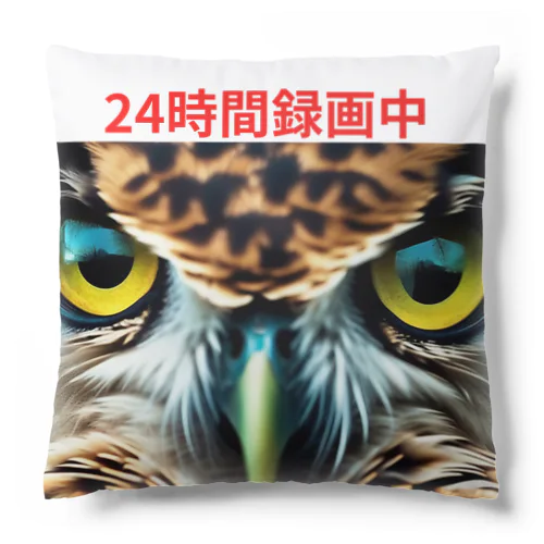 駐車監視フクロウ Cushion