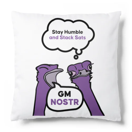 GM Nostr Cushion