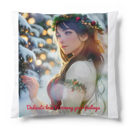 Dedicate love to convey your feelings Cushion