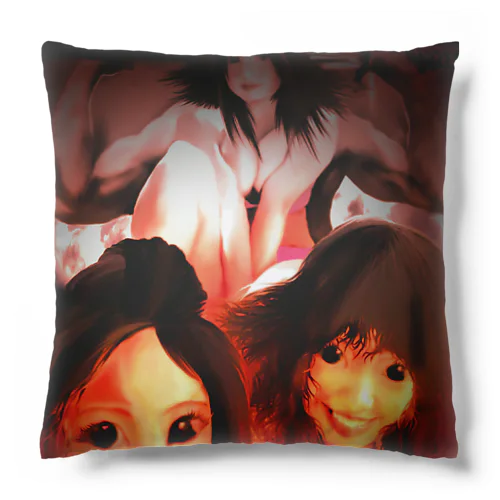 MUNEクン アート クッション 05 Cushion