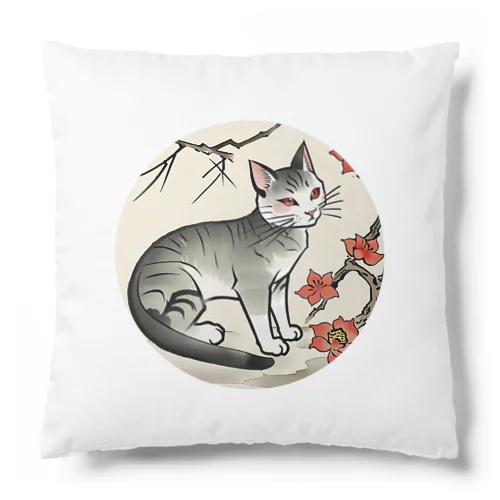 和風猫 Cushion