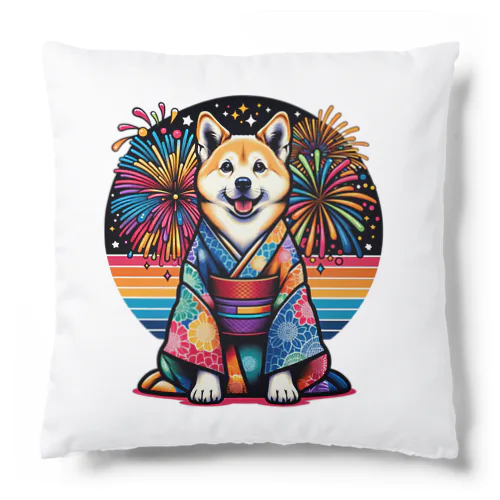 爆笑花火ワンポーズ Cushion