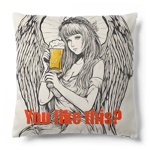 Angel beer Cushion