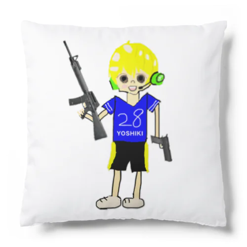 よしきのオリジナルキャラクターを使った商品 Cushion